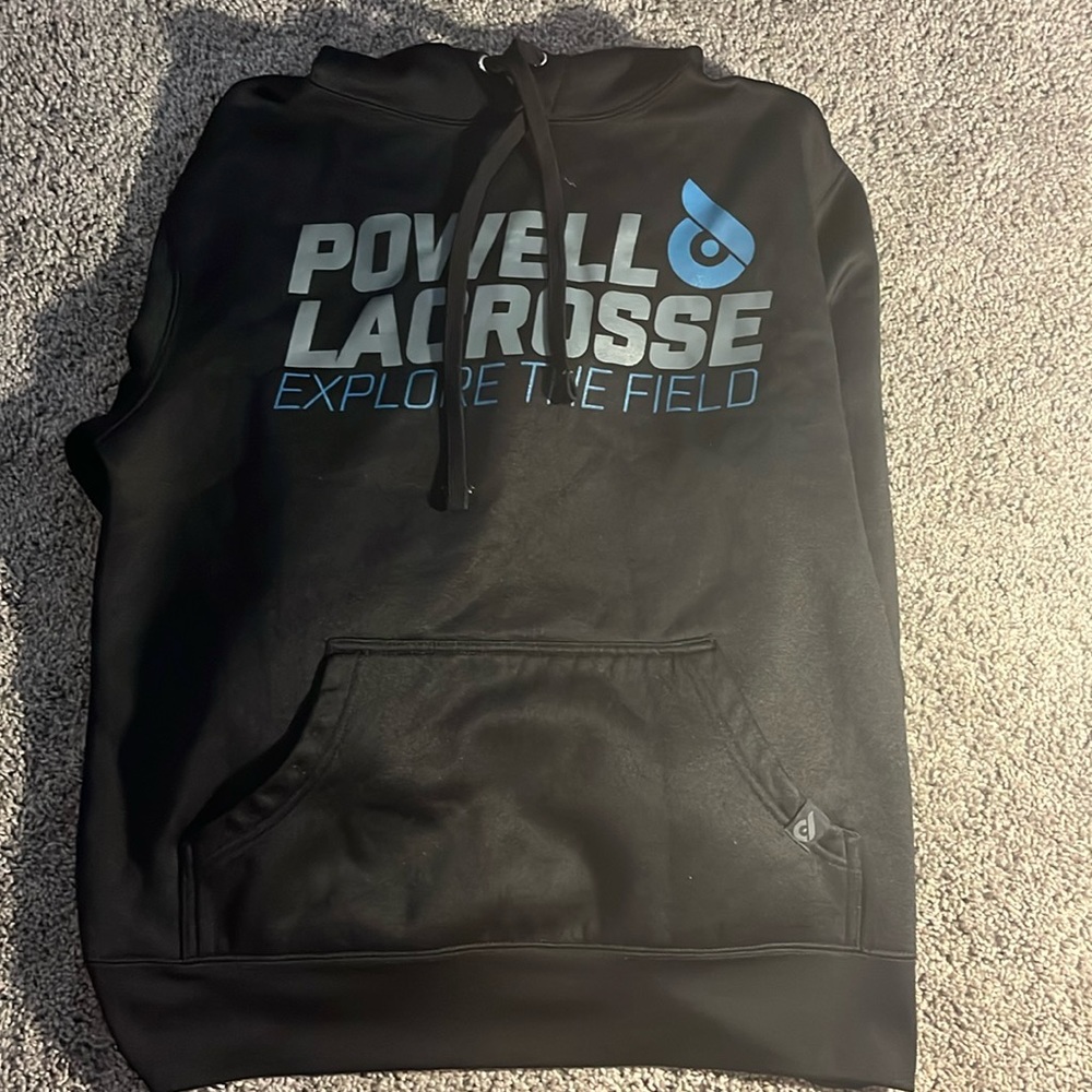 Powell lacrosse hoodie size small used